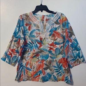 🚨5/$25🚨 Alfred Dunner women’s top size petite 16